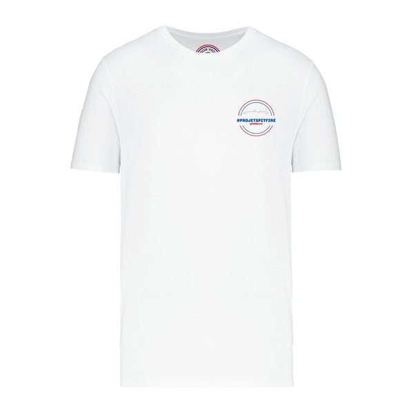 T-Shirt Blanc #ProjetSpitfire