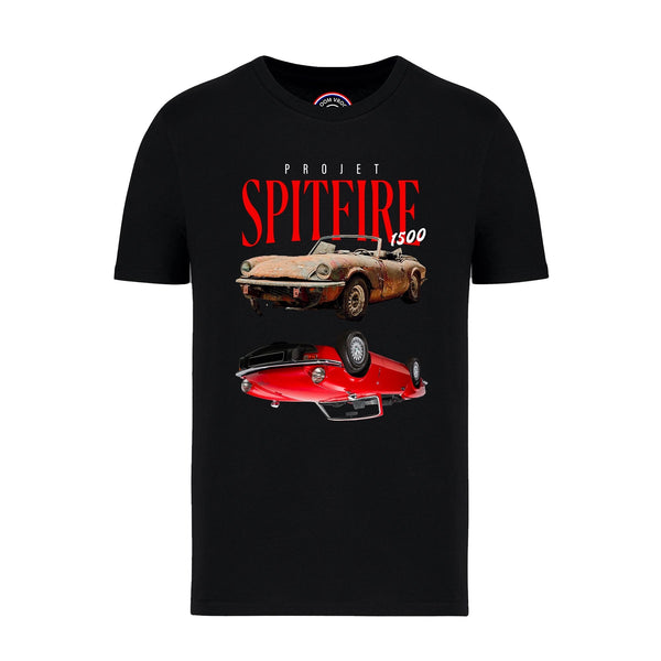 T-Shirt Noir #ProjetSpitfire