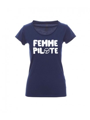 T shirt FEMME PILOTE