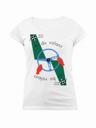 T-shirt As du volant Vroomette