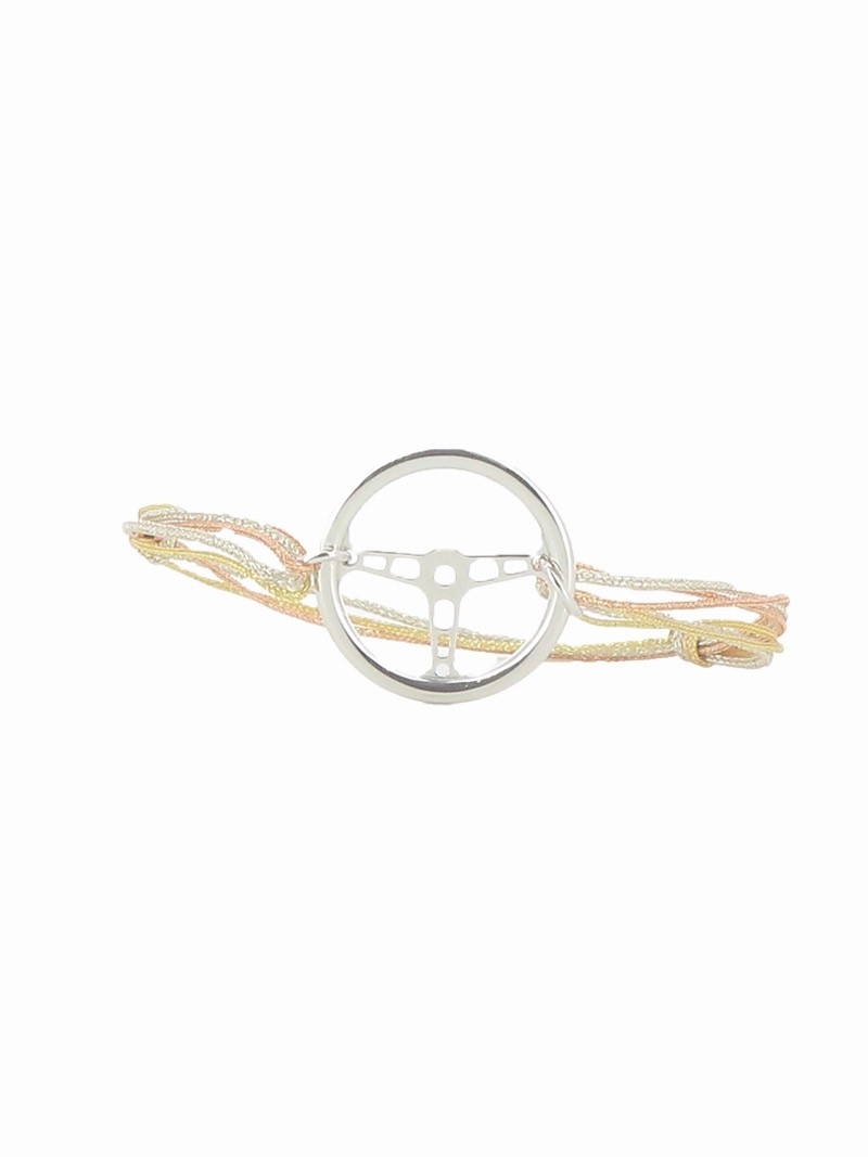 BRACELET VOLANT ARGENT TRIPLE - IRIS
