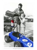 WALLPAPER : Père et Fils - Bolide bleu