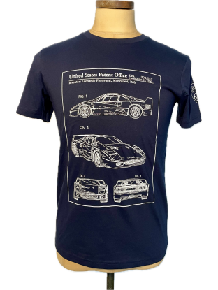 T-SHIRT F40 Bleu Marine