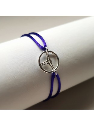 Bracelet LE BABY- Volant Argent - 15 mm